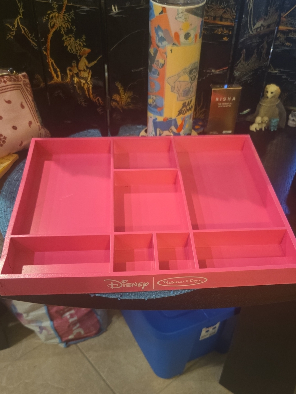Melissa & Doug Pink Compartmental Jewelry & Drawer Organizer
